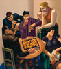 A Game Of Chess - Art Contemporary Art Painting - Canvas Prints