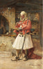 A Good Smoke - Paul Joanovits (Joanowitch) - Orientalism Art Painting - Art Prints