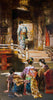 A Japanese Princess Going To Church - Tornai Gyula - Orientist Art Painting - Canvas Prints