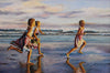 Twilight Trio - Harriet Lloyd - Impressionist Painting - Canvas Prints