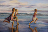 Twilight Trio - Harriet Lloyd - Impressionist Painting - Life Size Posters