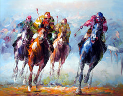 A Horse Game-Polo by Christopher Noel | Tallenge Store | Buy Posters, Framed Prints & Canvas Prints