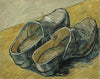 A Pair of Leather Clogs - Framed Prints