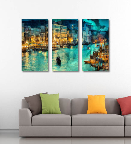 A Beautiful View of Venice - Art Panels by Sina Irani