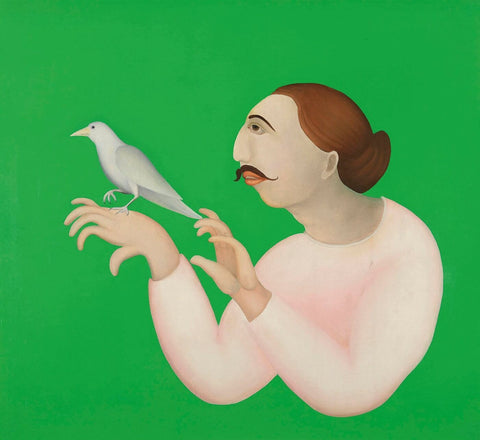 A Bird by Manjit Bawa