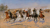 A Dash for the Timber - Frederic Remington - Large Art Prints