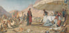 A Frank Encampment in the Desert of Mount Sinai, 1842 – The Convent of St. Catherine in the Distance - Framed Prints
