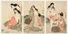 Abalone Divers - Kitagawa Utamaro - Ukiyo-e Woodblock Print Art Painting - Framed Prints