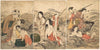 Abalone Fishers And Bathers - Kitagawa Utamaro - Ukiyo-e Woodblock Print Art Painting - Framed Prints