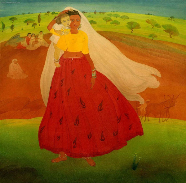 In The Fields - Abdur Rahman Chugtai - Posters