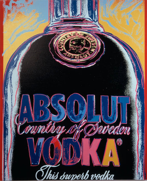 Absolut Vodka Artsy Version by Andy Warhol | Tallenge Store | Buy Posters, Framed Prints & Canvas Prints