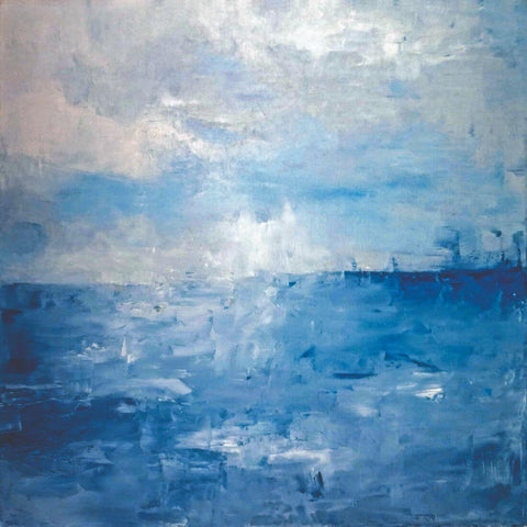 Blue - Canvas Prints by Mădălina Andronic