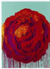 Abstract Rose - Contemporary Painting -  Set Of 4 Gallery Wrap (18 x 24 inches) Final Size