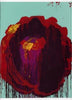 Abstract Rose - Contemporary Painting -  Set Of 4 Gallery Wrap (18 x 24 inches) Final Size