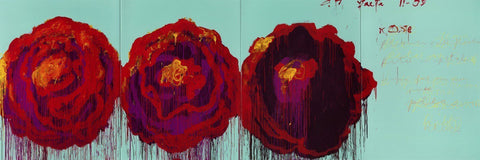 Abstrcat Roses -Abstract Modern - Posters