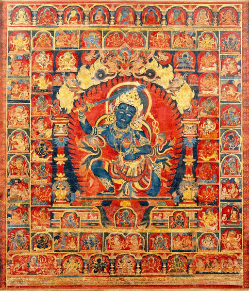 Acala Buddhist Guardian Chandamaharoshana - Framed Prints