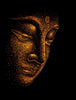 Acrylic Painting - Divine Buddha - Posters