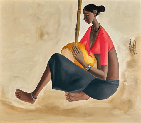 Adiwasi Girl by B. Prabha