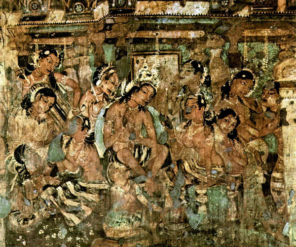 Ajantha Buddha - Canvas Prints
