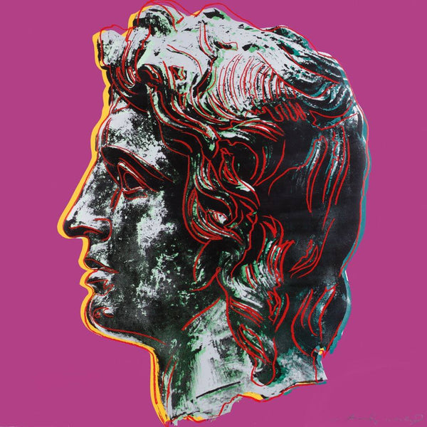 Alexander The Great - Pink - Andy Warhol - Pop Art Painting - Life Size Posters