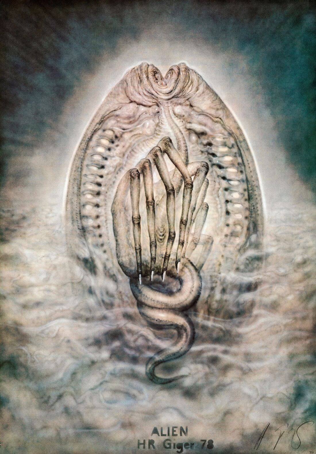 Giger Alien Concept Art