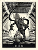 Alien - Tallenge Classic Sci-Fi Hollywood Movie Art Poster Collection - Art Prints