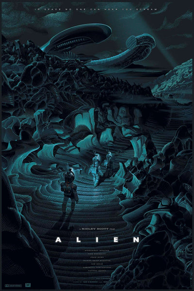 Alien - Tallenge Sci Fu Classic Hollywood Movie Poster Collection - Posters