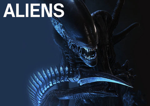 Aliens - Tallenge Sci-Fi Hollywood Movie Poster III - Art Prints by Tim