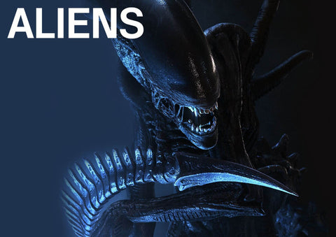 Aliens - Tallenge Sci-Fi Hollywood Movie Poster III - Life Size Posters