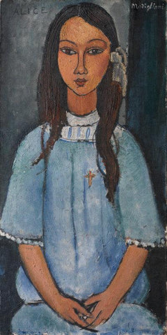 Alice - Large Art Prints by Amedeo Modigliani