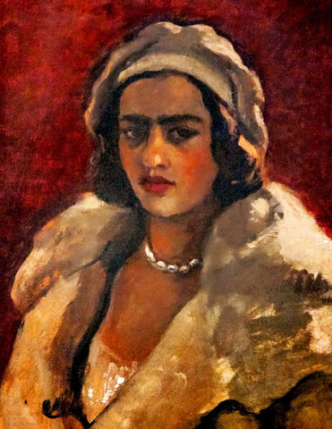 Self-Portrait by Amrita Sher-Gil