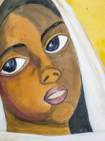 Indian Art - Amrita Sher - Gil Inspired Painting - Posters by Angele Hammonds