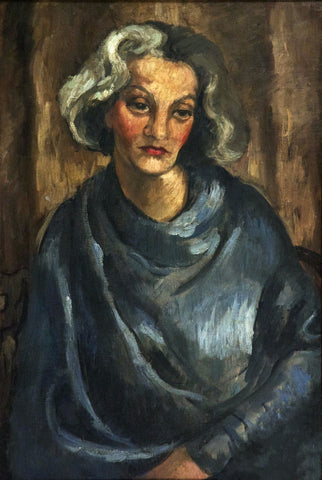 Indian Art - Amrita Sher-Gil - Madam Tachlitzky - Posters by Amrita Sher-Gil
