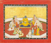An Illustration To A Ragamala Series: Pancham Putra Of Bhairava Raga - C.1830 -  Vintage Indian Miniature Art Painting - Canvas Prints