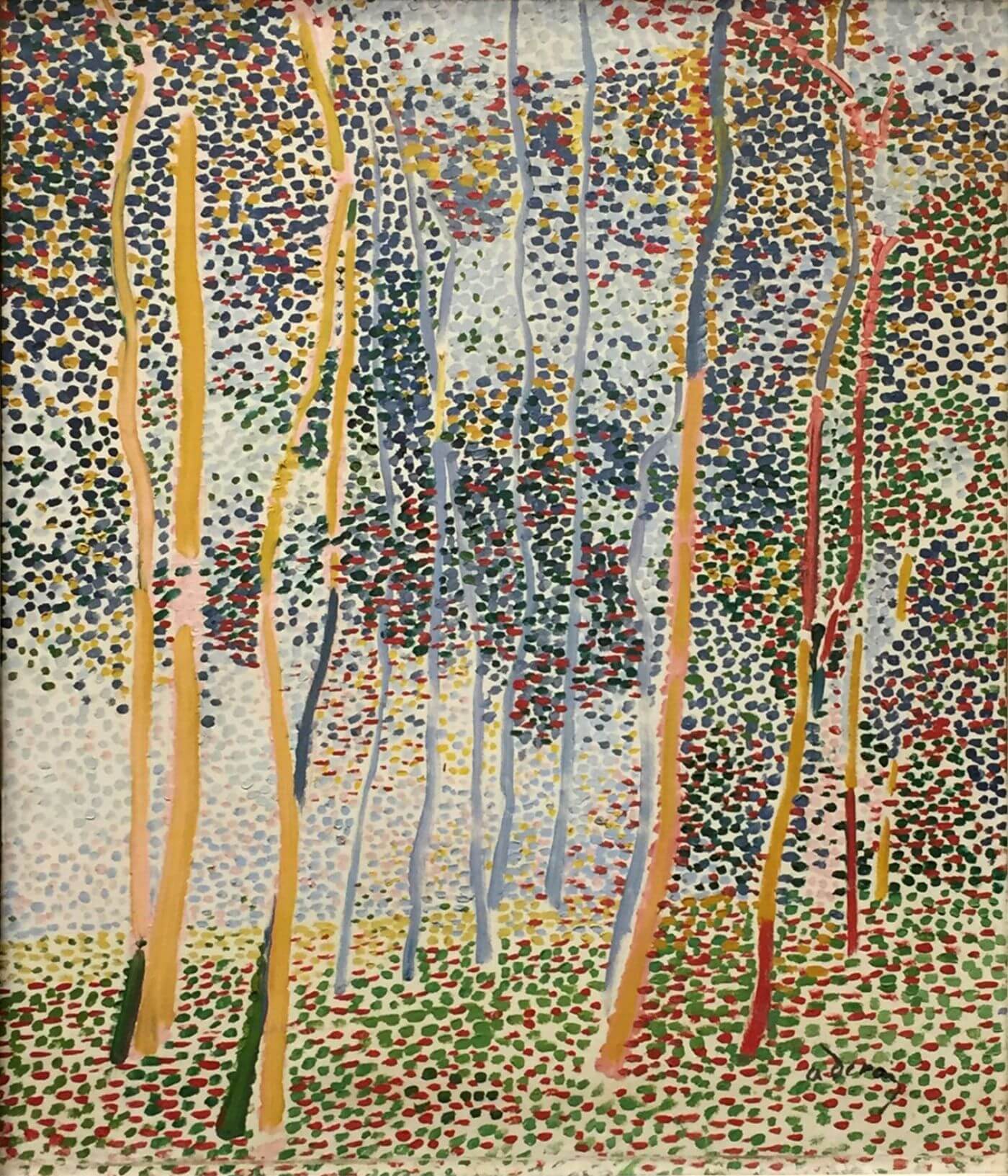 Andre Derain - Trees in the Morning Light - Canvas Prints by Andre