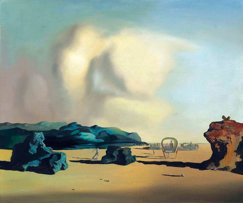 Moments of Transition(Moment de Transition) – Salvador Dali Painting – Surrealist Art - Large Art Prints by Salvador Dali