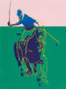 Polo Players (Pink and Green) – Andy Warhol – Pop Art Painting - Large Art Prints