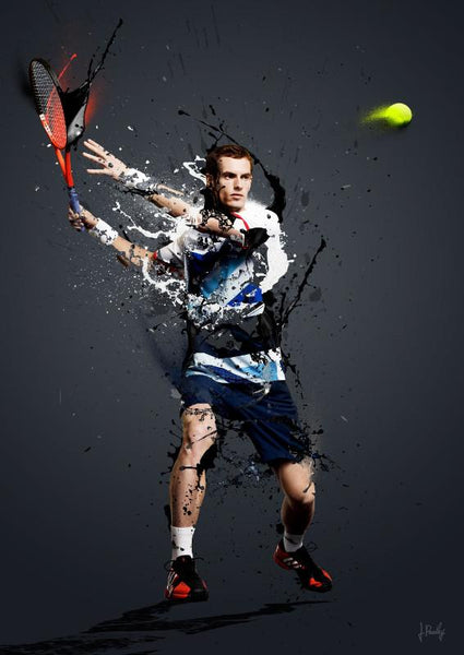 Andy Murray - Poster - Canvas Prints
