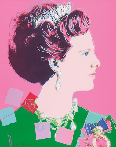 Portrait Of A Woman - Posters by Andy Warhol