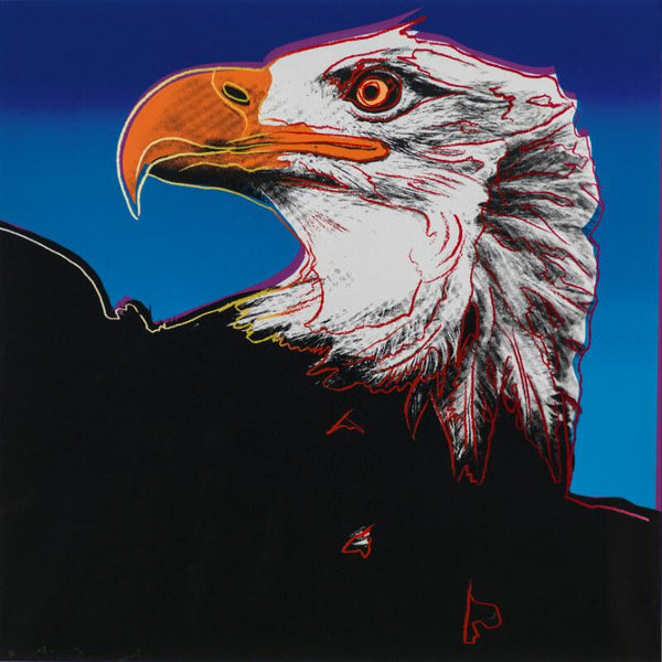 Andy Warhol - Endangered Animal Series - Bald Eagle - Framed Prints