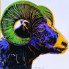 Andy Warhol - Endangered Animal Series - Big Horn Ram - Life Size Posters