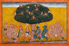 Angada's Despair - Kulu School - c1700 - Indian Miniature Painting From Ramayan - Vintage Indian Art - Canvas Prints