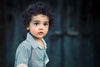 Angel Faced Baby From India - Art Prints