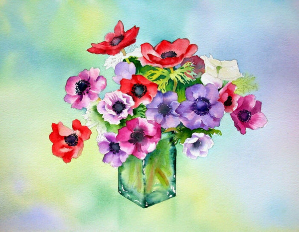 Ann Mortimer - Floral - Canvas Prints
