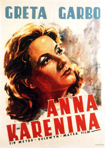 Anna Karenina - Greta Garbo - Hollywood Classic Movie Poster - Art Prints by Movie Posters