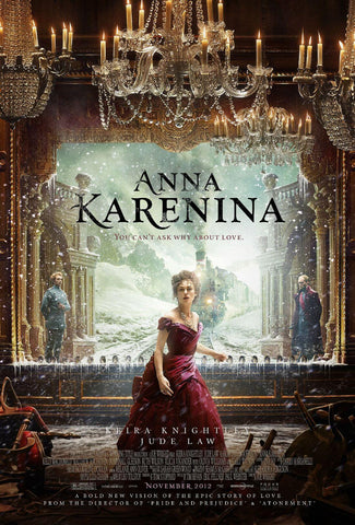 Anna Karenina - Keira Knightley - Hollywood Classic Movie Poster - Canvas Prints by Movie Posters