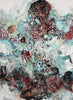 Aqua Marine - Contemporary Abstract Art Painting - Framed Prints