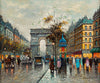 Arc De Triomphe Paris France - Antoine Blanchard - Canvas Prints