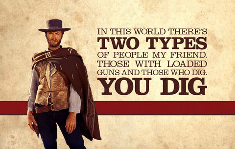 Art - The Good The Bad And The Ugly - Hollywood Collection - Life Size Posters by Joel Jerry
