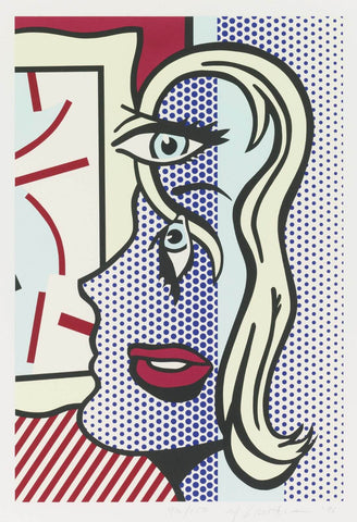 Art Critic – Roy Lichtenstein – Pop Art Painting by Roy Lichtenstein